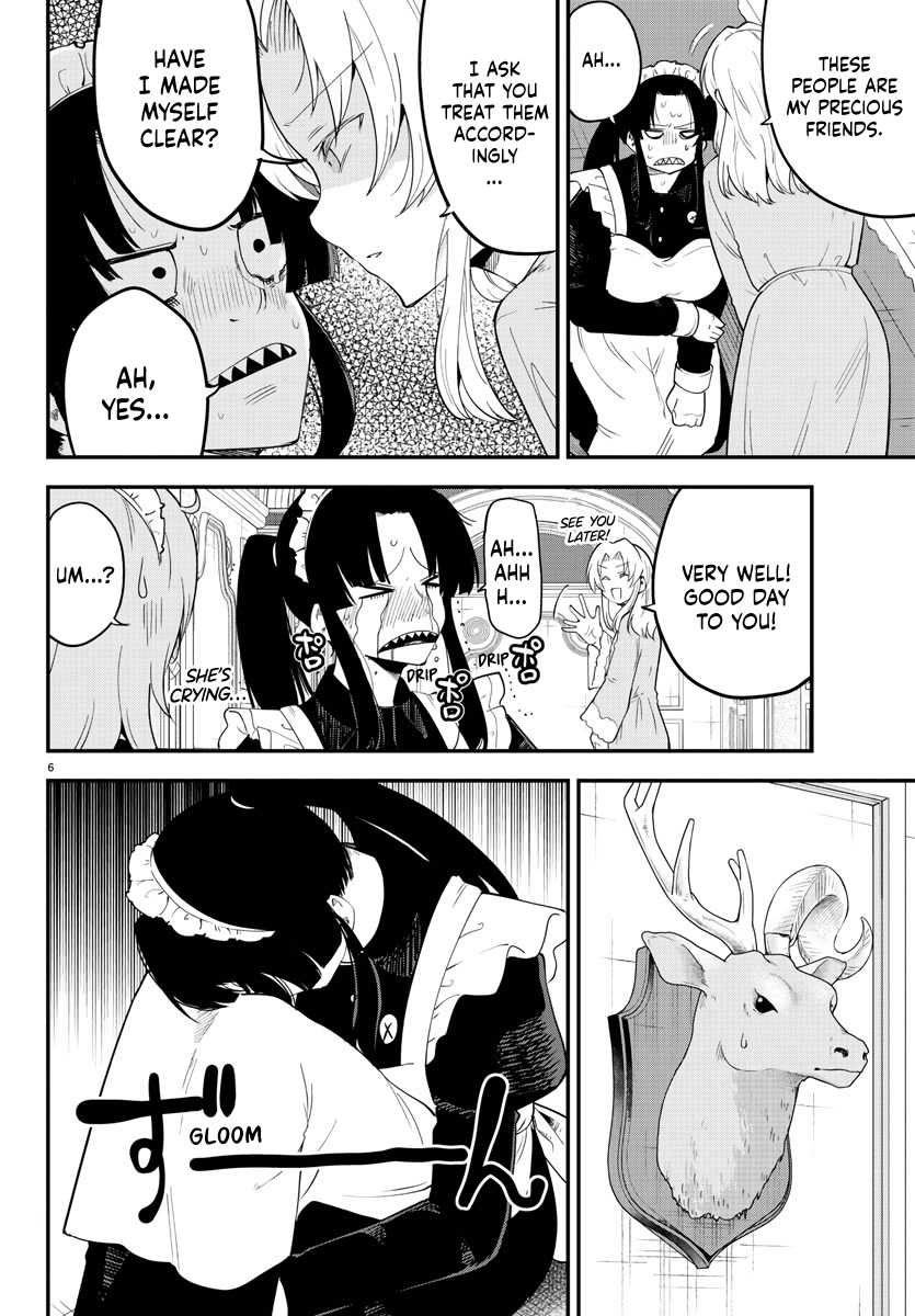 Meika-san Can't Conceal Her Emotions Chapter 120 page 6 - Chapter 120: Meika-san and Temporary Maid Work (2)