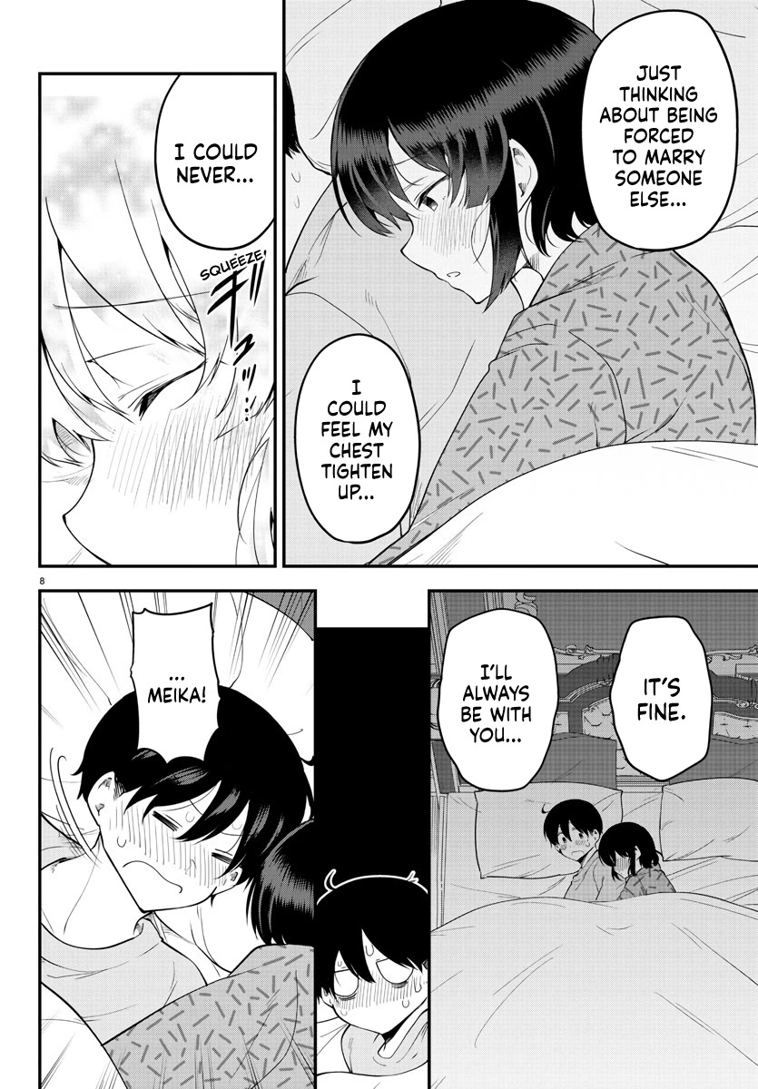 Meika-san Can't Conceal Her Emotions Chapter 122 page 8 - Chapter 122: Meika-san And Temporary Maid Work (4)