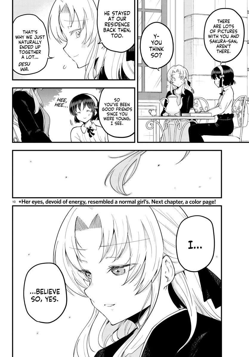 Meika-san Can't Conceal Her Emotions Chapter 123 page 10 - Chapter 123: Meika-san And Temporary Maid Work (5)