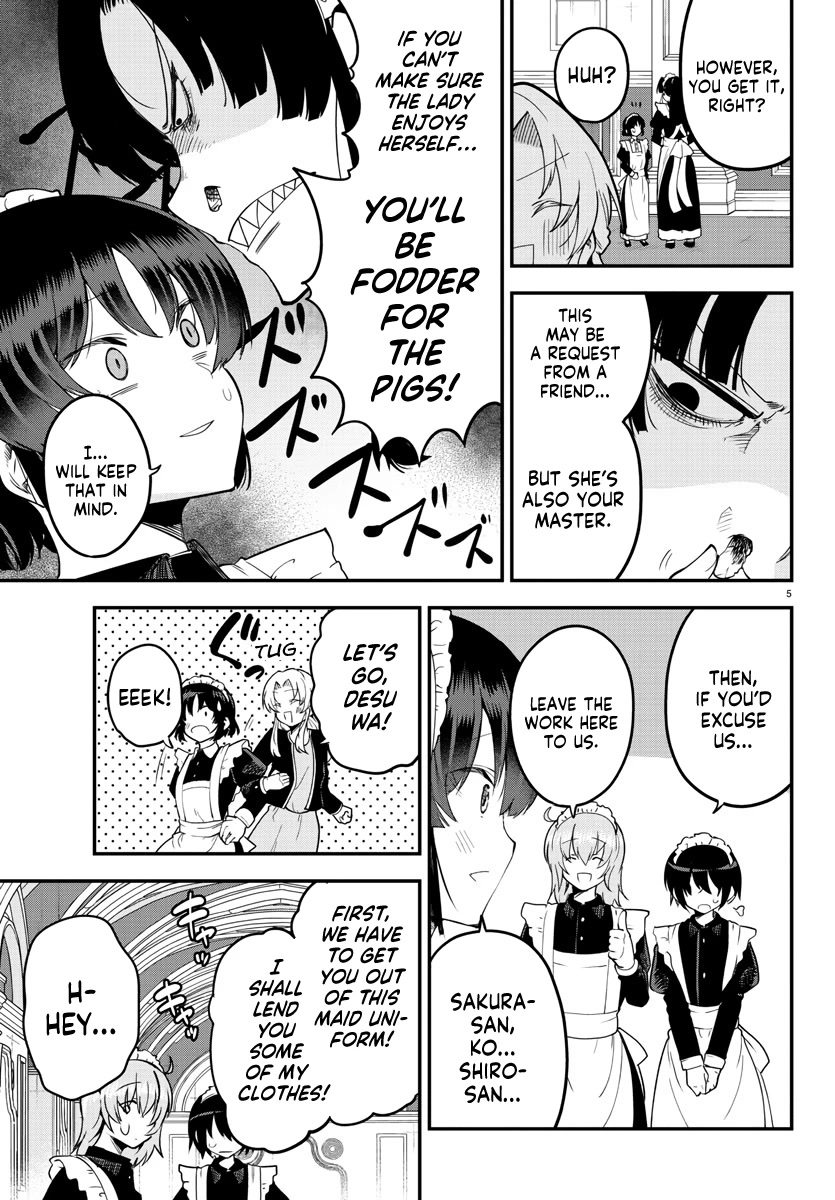 Meika-san Can't Conceal Her Emotions Chapter 123 page 5 - Chapter 123: Meika-san And Temporary Maid Work (5)