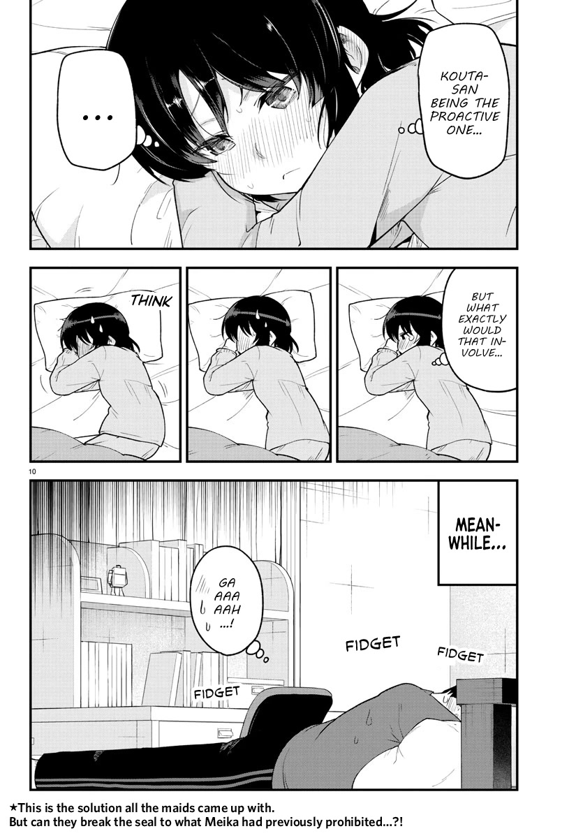 Meika-san Can't Conceal Her Emotions Chapter 128 page 10 - Chapter 128: Meika-san and Re: Internal Debate