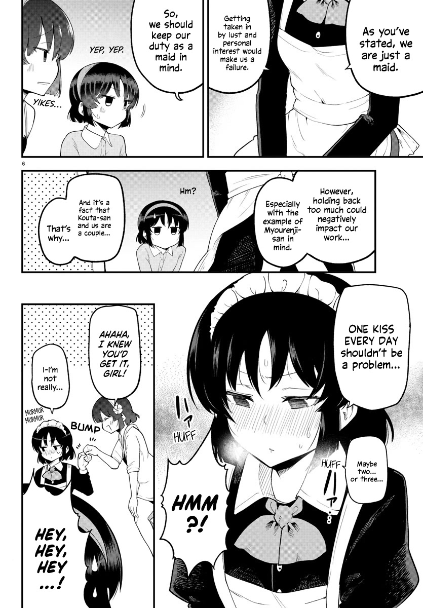 Meika-san Can't Conceal Her Emotions Chapter 128 page 6 - Chapter 128: Meika-san and Re: Internal Debate