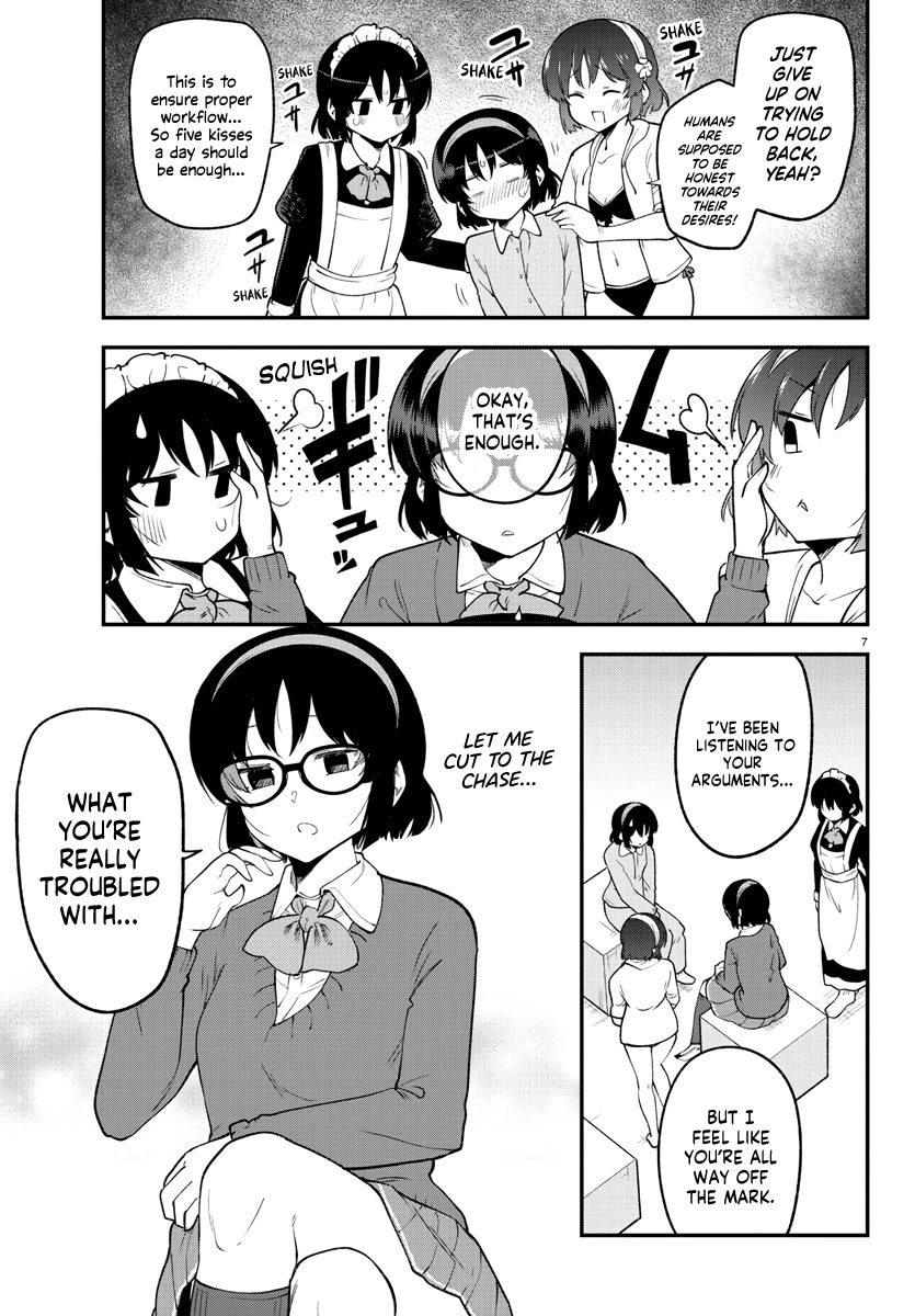 Meika-san Can't Conceal Her Emotions Chapter 128 page 7 - Chapter 128: Meika-san and Re: Internal Debate