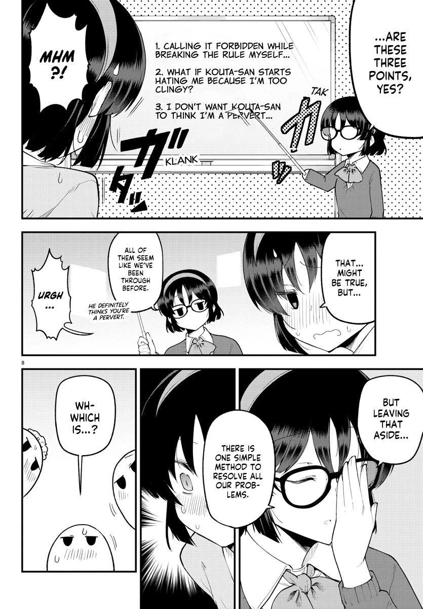 Meika-san Can't Conceal Her Emotions Chapter 128 page 8 - Chapter 128: Meika-san and Re: Internal Debate