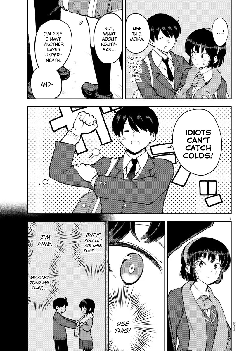 Meika-san Can't Conceal Her Emotions Chapter 13 page 7 - Chapter 13: Meika-san and Scarf