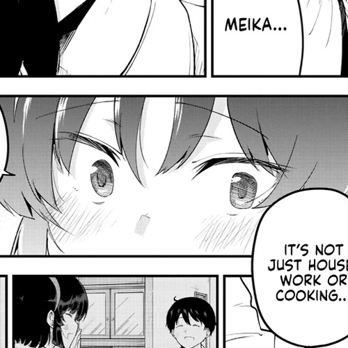 Meika-san Can't Conceal Her Emotions Chapter 140: Meika-san and Report cover