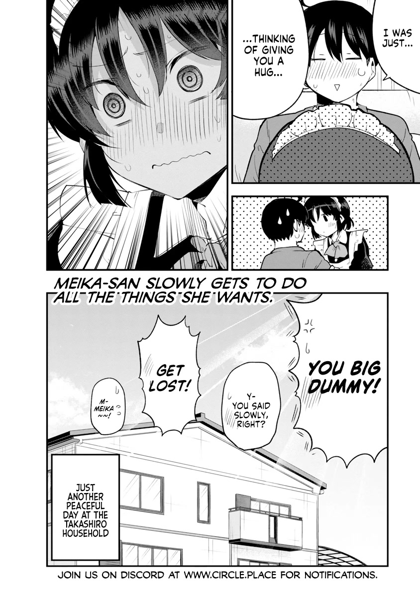 Meika-san Can't Conceal Her Emotions Chapter 141 page 13 - Chapter 141: Meika-san and Asymptotic Change