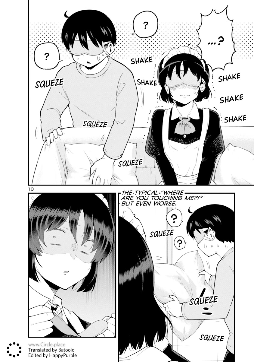 Meika-san Can't Conceal Her Emotions Chapter 142 page 10 - Chapter 142: Meika-san and Massage