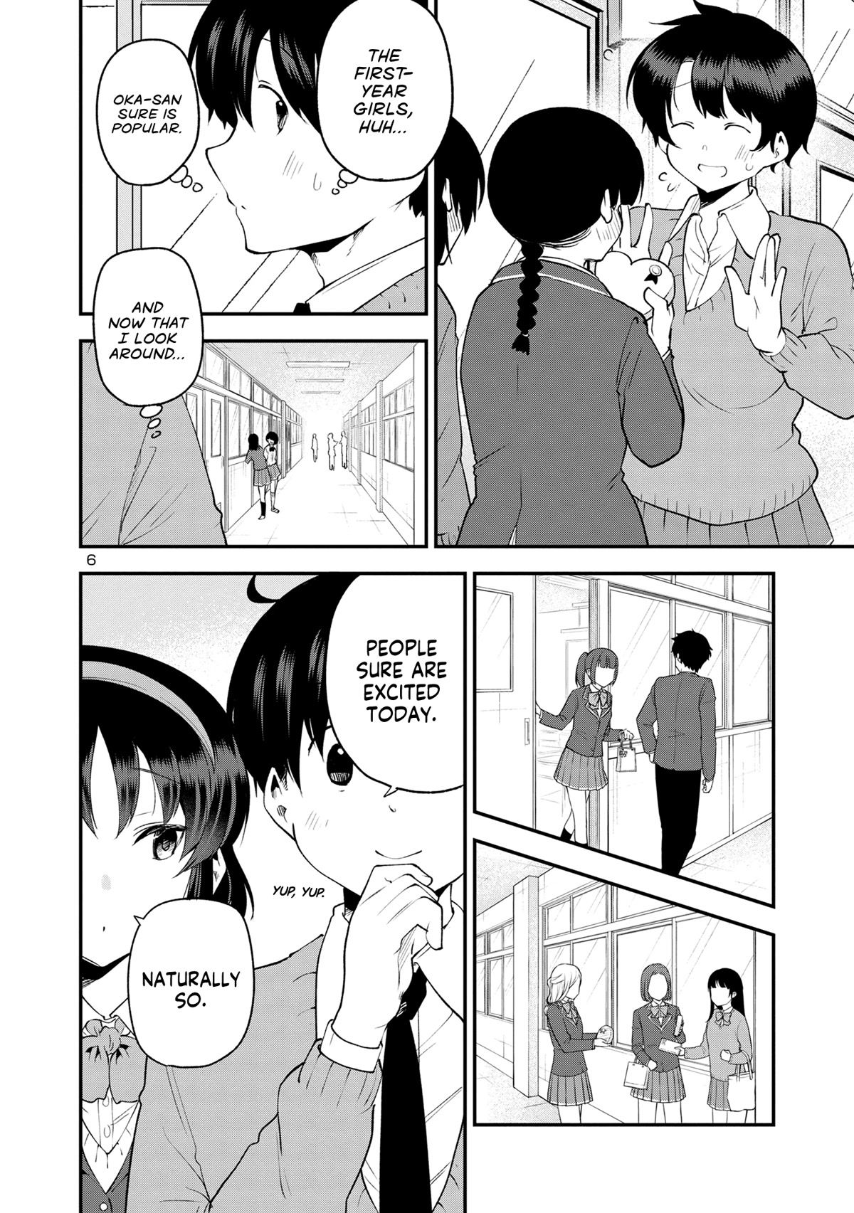 Meika-san Can't Conceal Her Emotions Chapter 149 page 6 - Chapter 149: Meika-san and Valentine’s (1)