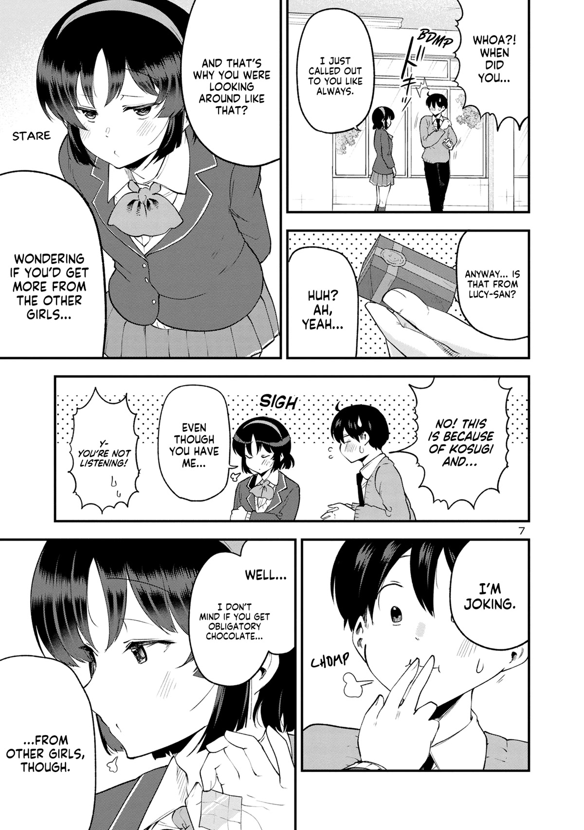 Meika-san Can't Conceal Her Emotions Chapter 149 page 7 - Chapter 149: Meika-san and Valentine’s (1)