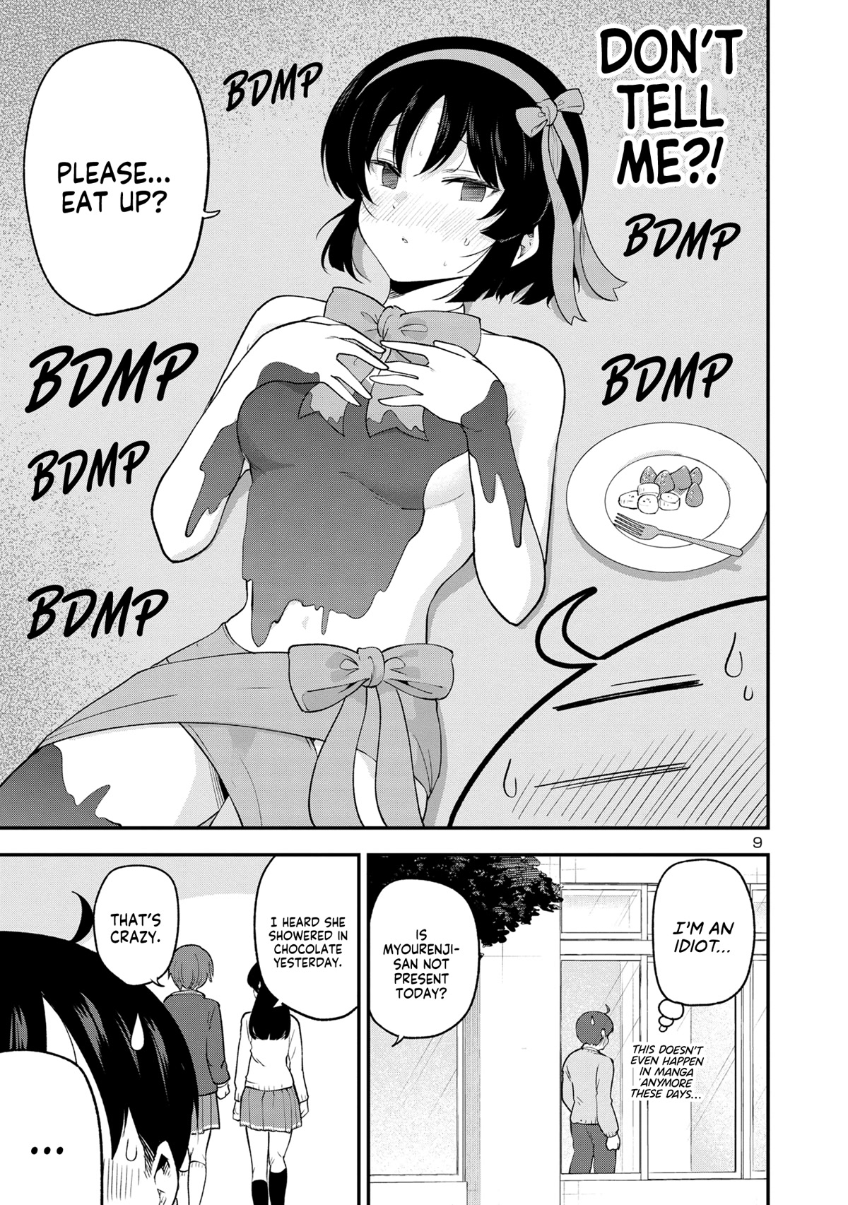 Meika-san Can't Conceal Her Emotions Chapter 149 page 9 - Chapter 149: Meika-san and Valentine’s (1)