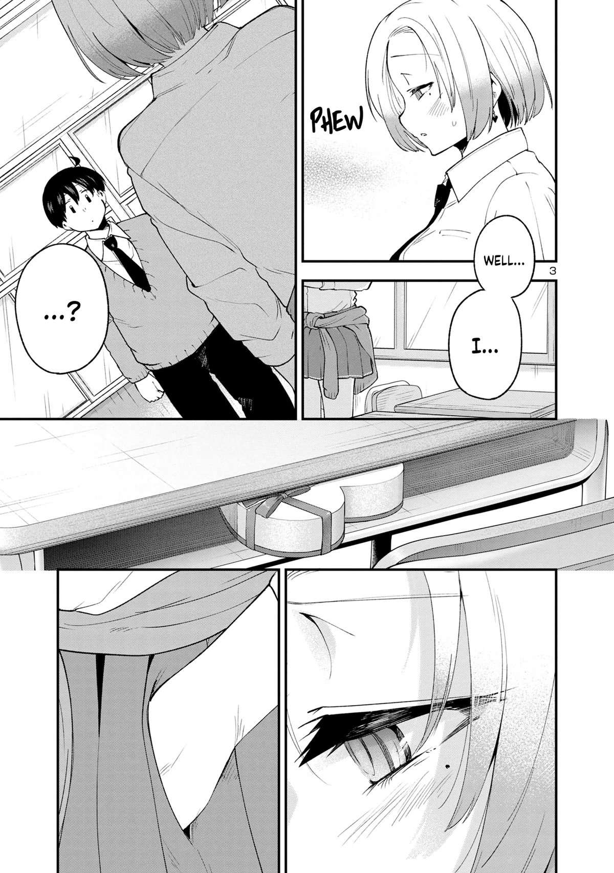 Meika-san Can't Conceal Her Emotions Chapter 150 page 3 - Chapter 150: Meika-san and Valentine's (2)