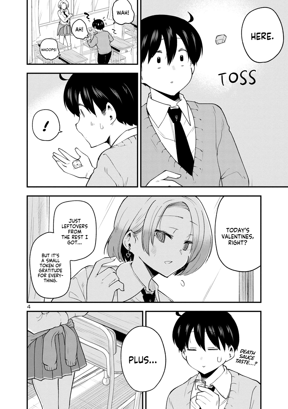 Meika-san Can't Conceal Her Emotions Chapter 150 page 4 - Chapter 150: Meika-san and Valentine's (2)