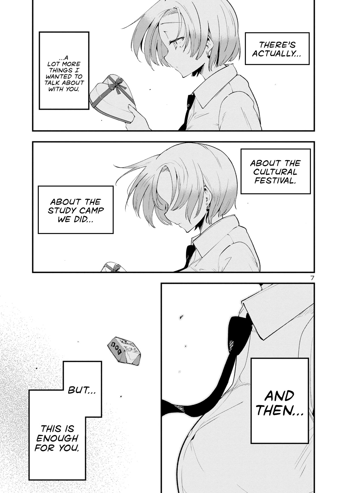 Meika-san Can't Conceal Her Emotions Chapter 150 page 7 - Chapter 150: Meika-san and Valentine's (2)