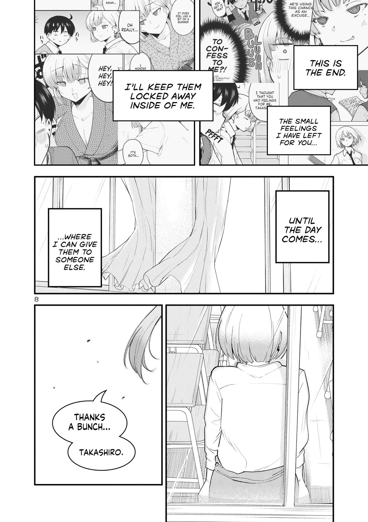 Meika-san Can't Conceal Her Emotions Chapter 150 page 8 - Chapter 150: Meika-san and Valentine's (2)