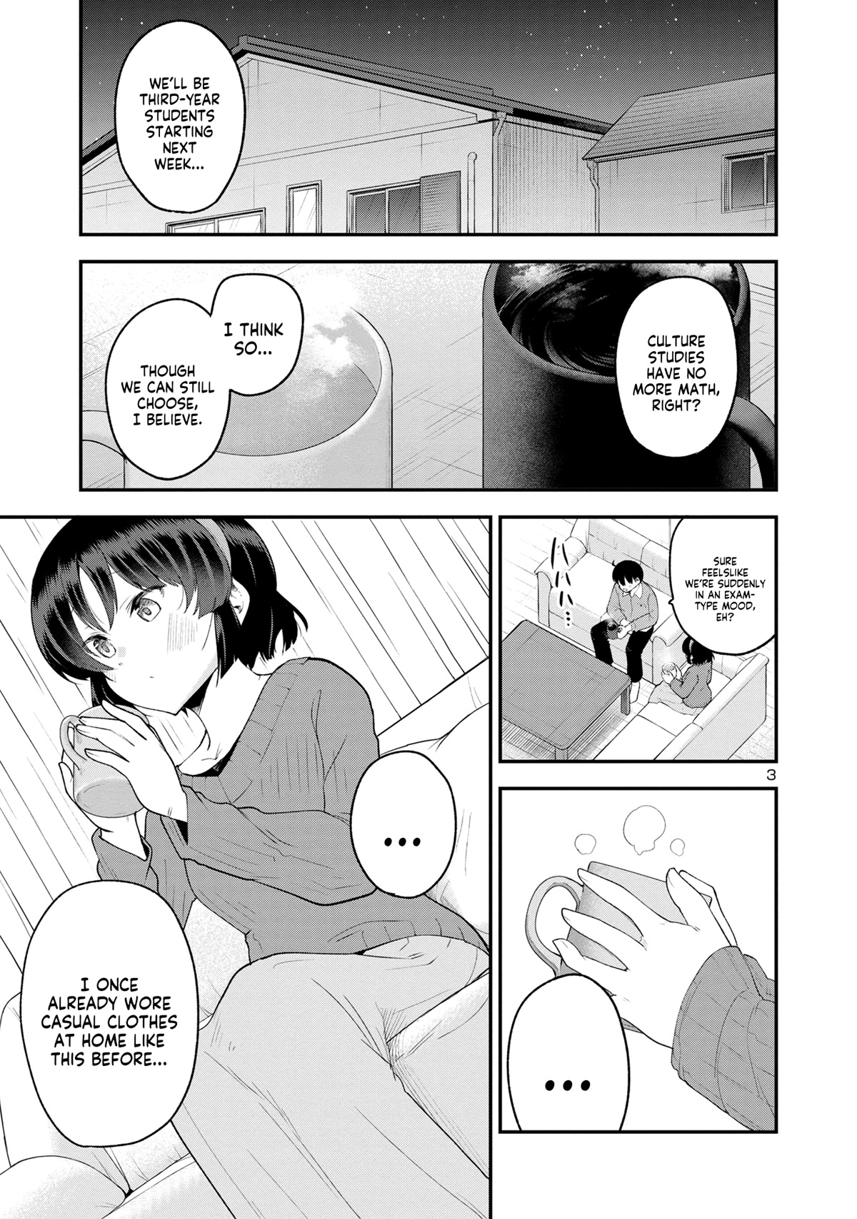 Meika-san Can't Conceal Her Emotions Chapter 151 page 3 - Chapter 151: Meika-san and Graduation