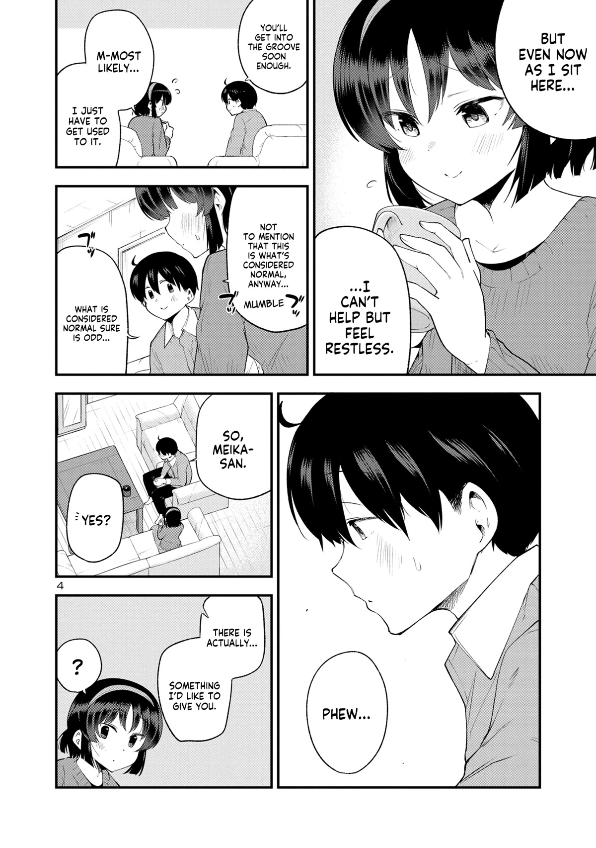 Meika-san Can't Conceal Her Emotions Chapter 151 page 4 - Chapter 151: Meika-san and Graduation