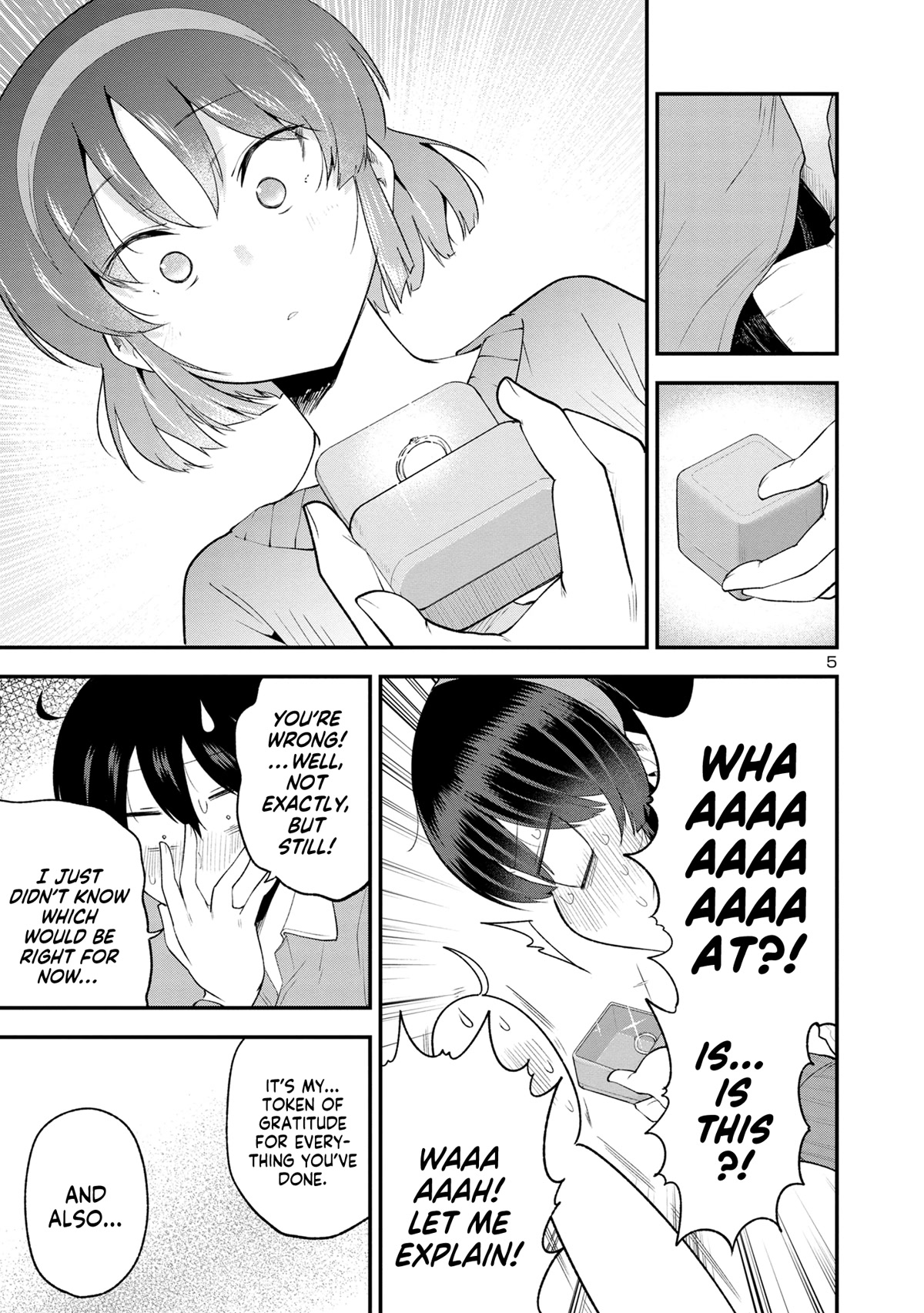 Meika-san Can't Conceal Her Emotions Chapter 151 page 5 - Chapter 151: Meika-san and Graduation
