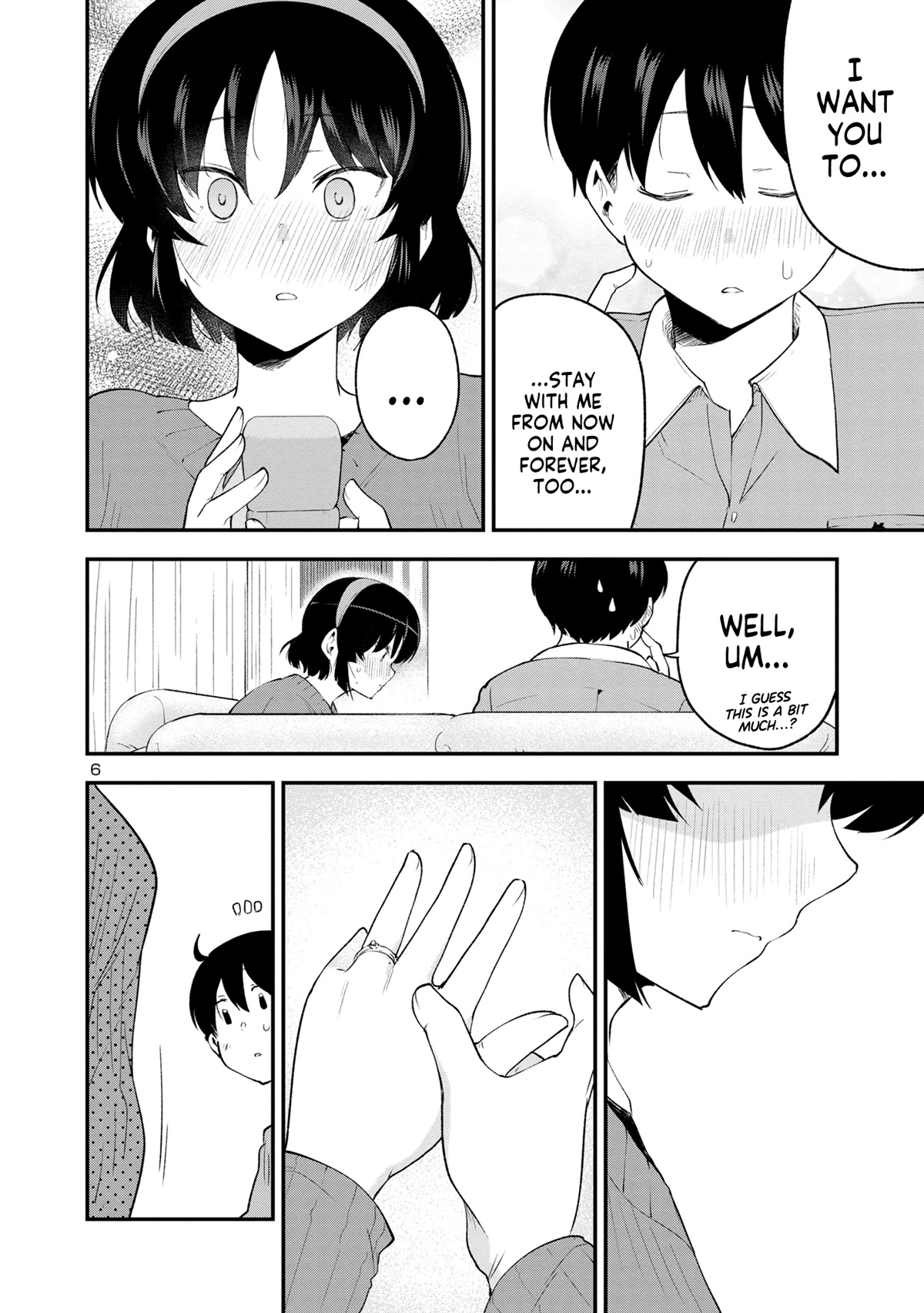 Meika-san Can't Conceal Her Emotions Chapter 151 page 6 - Chapter 151: Meika-san and Graduation