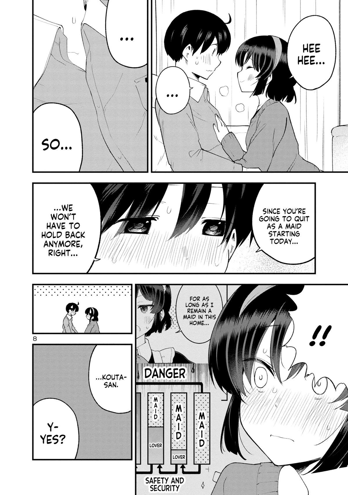 Meika-san Can't Conceal Her Emotions Chapter 151 page 8 - Chapter 151: Meika-san and Graduation