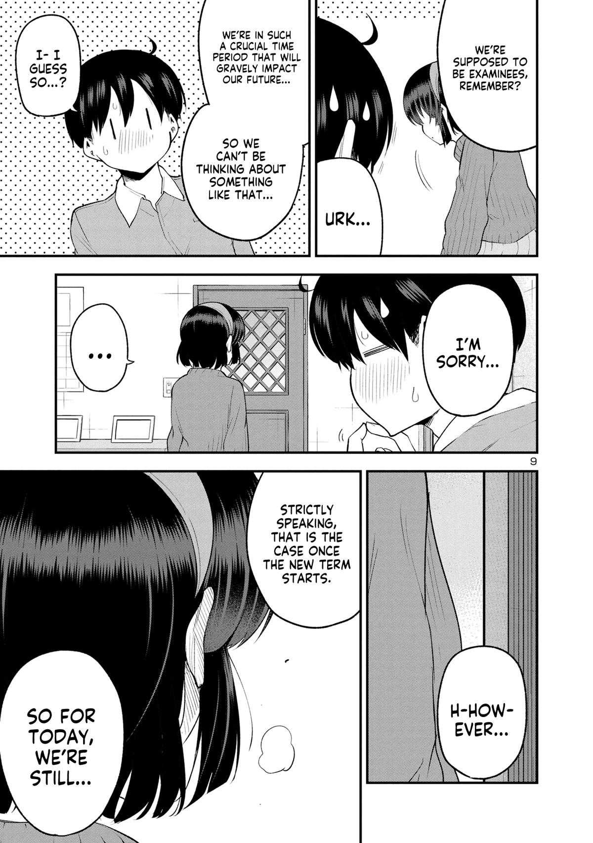 Meika-san Can't Conceal Her Emotions Chapter 151 page 9 - Chapter 151: Meika-san and Graduation