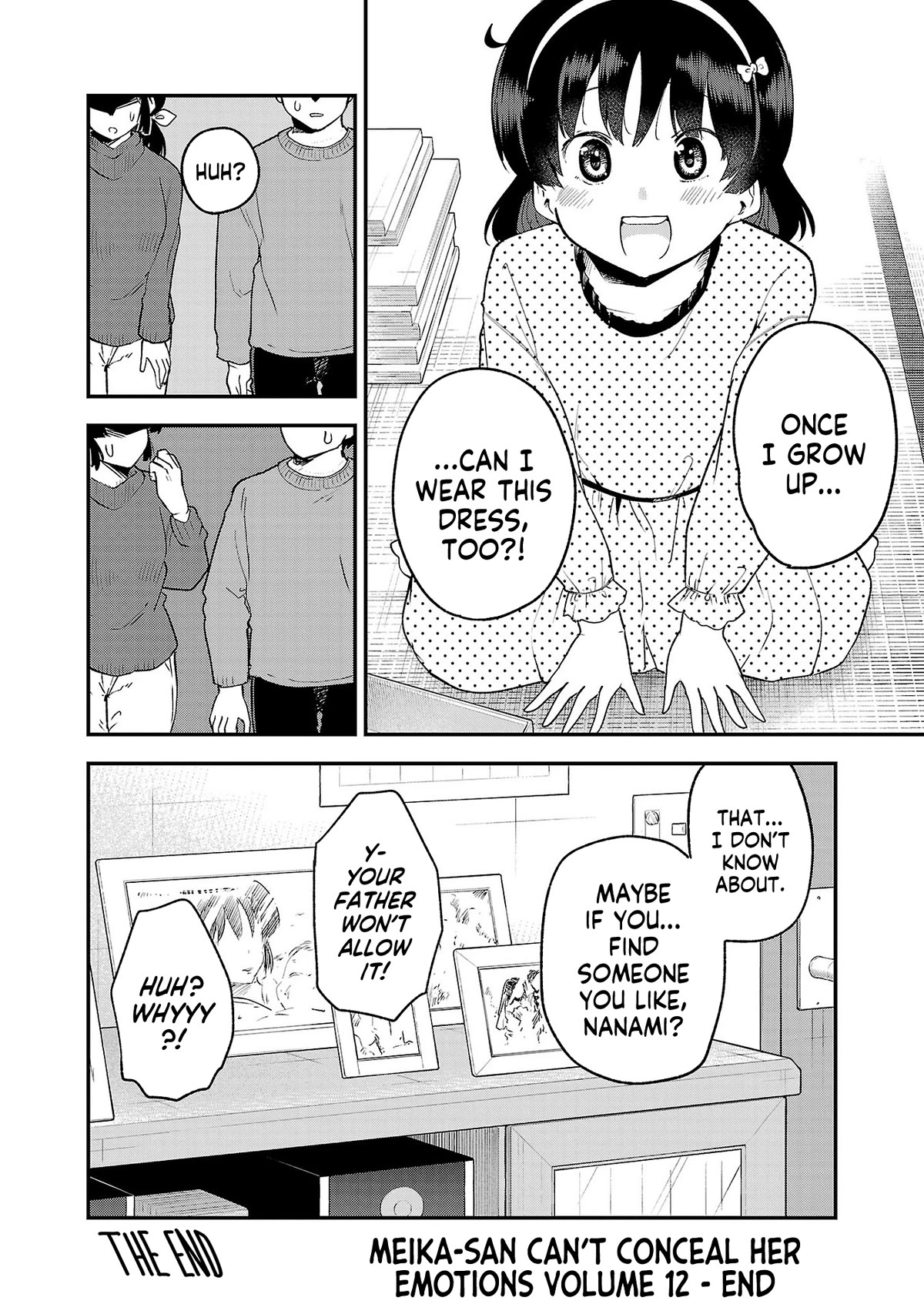 Meika-san Can't Conceal Her Emotions Chapter 153.1 page 4 - Chapter 153.1: Special Chapter: Mom's Dress