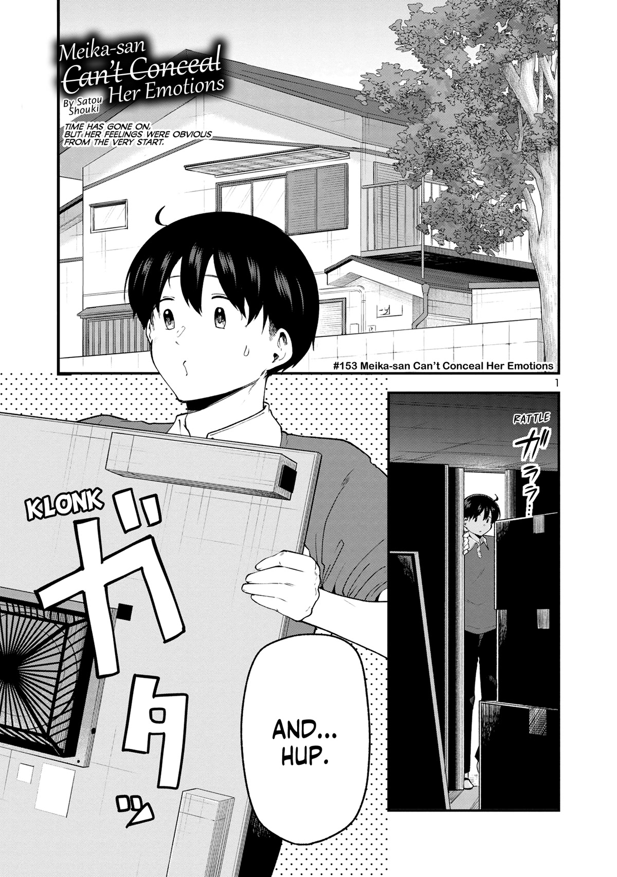 Meika-san Can't Conceal Her Emotions Chapter 153 page 1 - Chapter 153: Meika-san Can't Conceal Her Emotions [END]