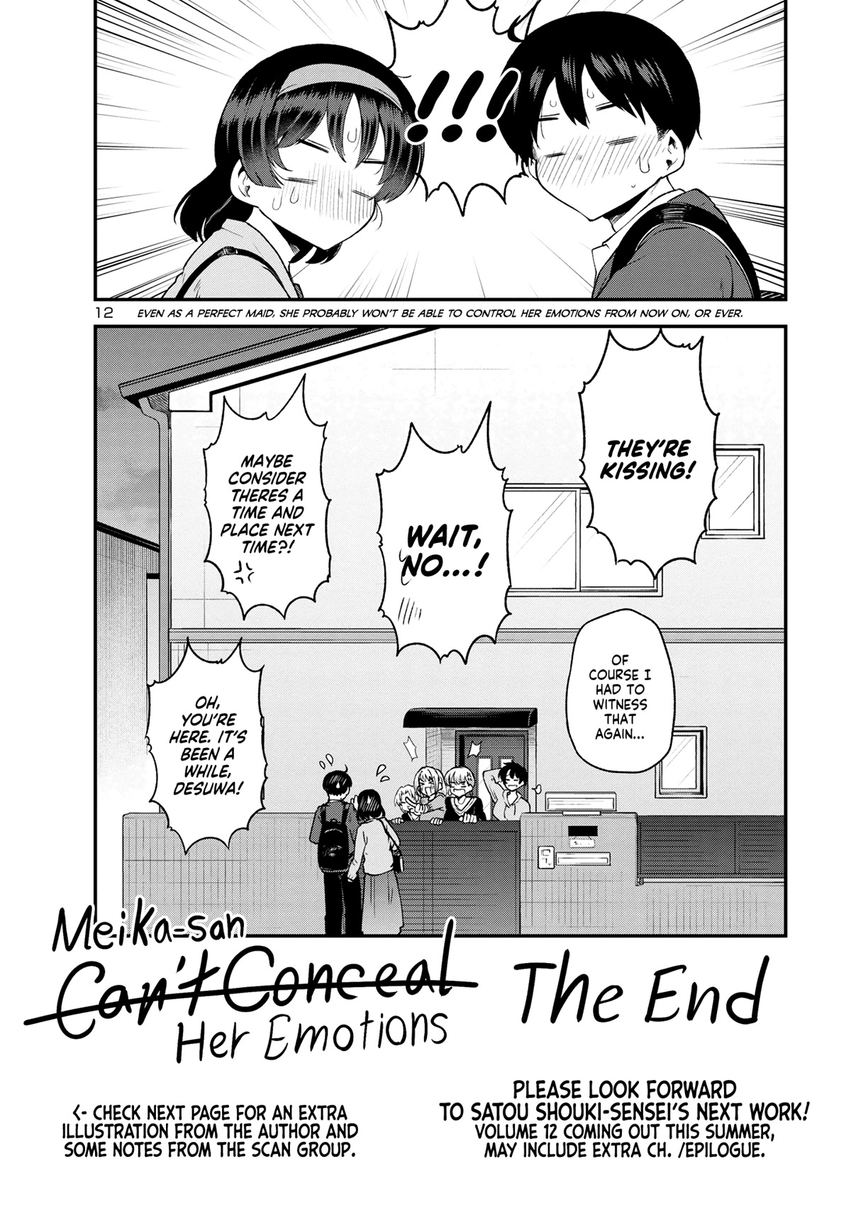 Meika-san Can't Conceal Her Emotions Chapter 153 page 12 - Chapter 153: Meika-san Can't Conceal Her Emotions [END]