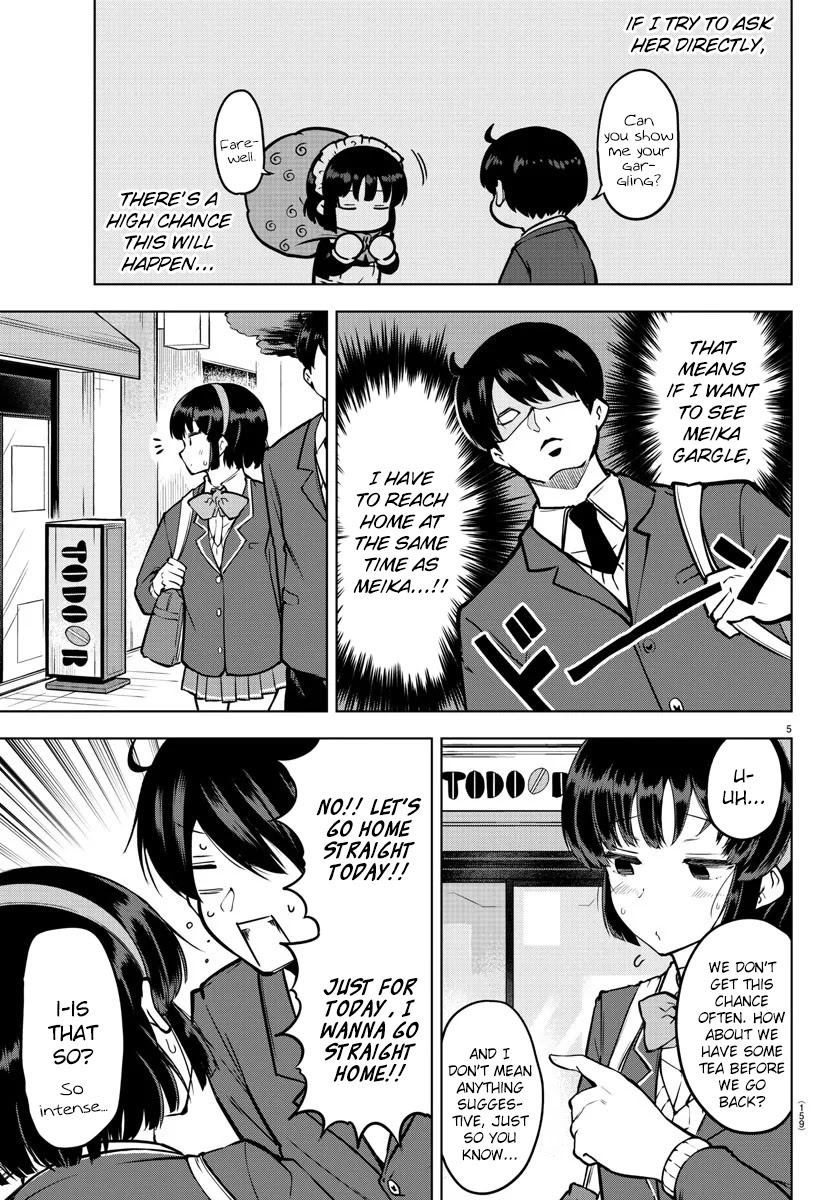 Meika-san Can't Conceal Her Emotions Chapter 17 page 5 - Chapter 17: Meika-san and Gargling