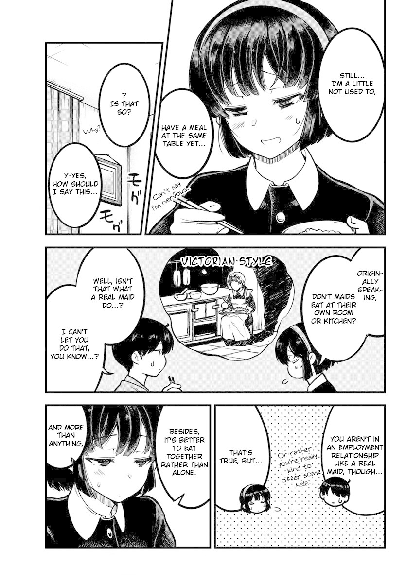 Meika-san Can't Conceal Her Emotions Chapter 2 page 7 - Chapter 2: Meika-san and Dinner