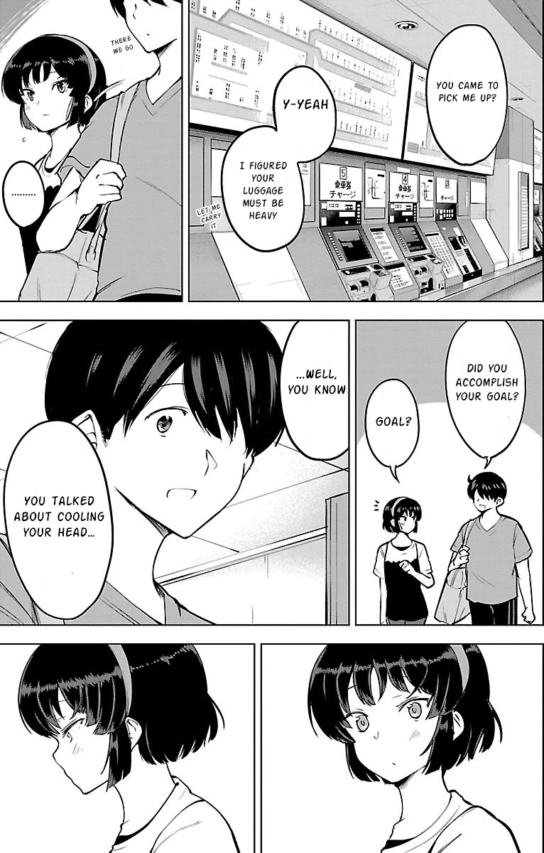 Meika-san Can't Conceal Her Emotions Chapter 22 page 8 - Chapter 22: Meika-San and "Welcome Home"