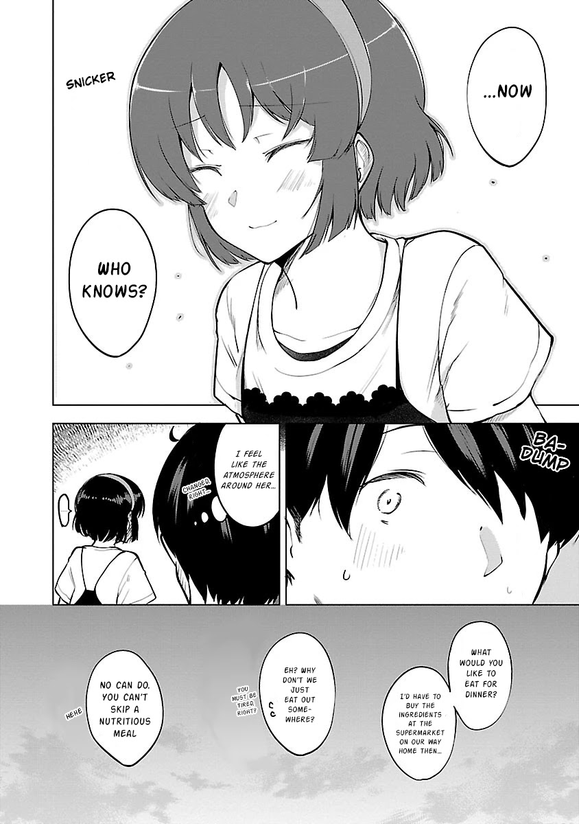 Meika-san Can't Conceal Her Emotions Chapter 22 page 9 - Chapter 22: Meika-San and "Welcome Home"