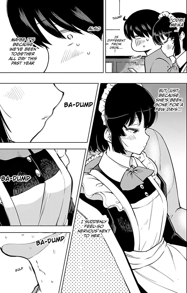 Meika-san Can't Conceal Her Emotions Chapter 23 page 7 - Chapter 23: Meika-san and the two together