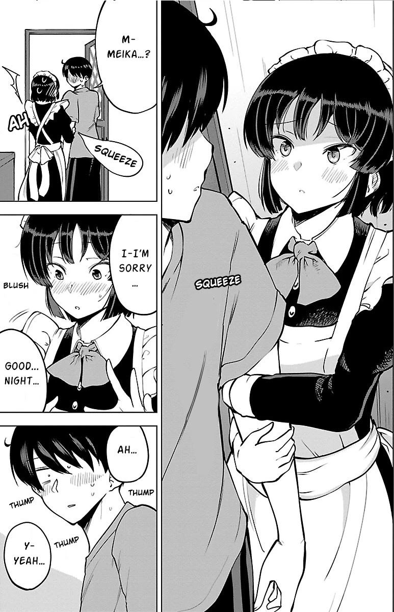 Meika-san Can't Conceal Her Emotions Chapter 23 page 9 - Chapter 23: Meika-san and the two together