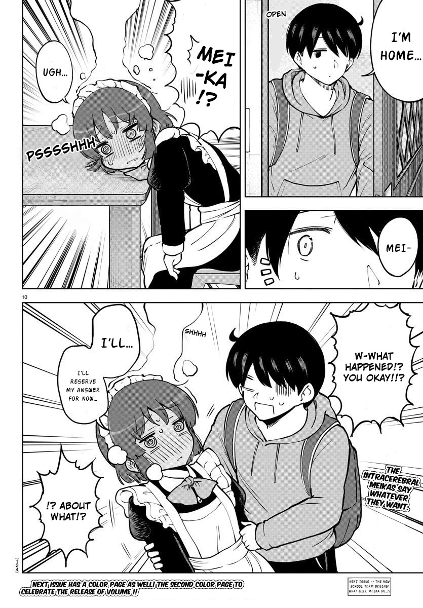 Meika-san Can't Conceal Her Emotions Chapter 25 page 11 - Chapter 25: Meika-san and Intracerebral Conference