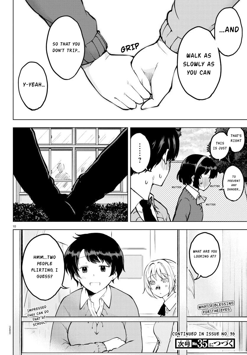 Meika-san Can't Conceal Her Emotions Chapter 27 page 10 - Chapter 27: Meika Picks up the Trash