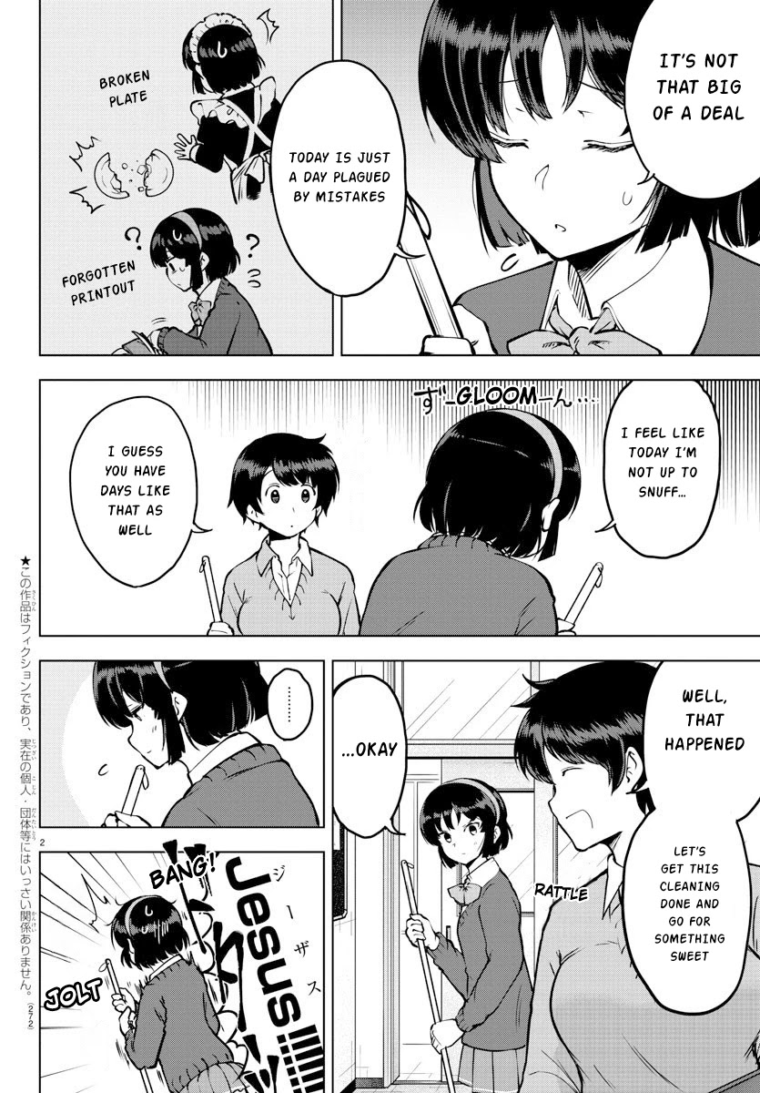 Meika-san Can't Conceal Her Emotions Chapter 27 page 2 - Chapter 27: Meika Picks up the Trash
