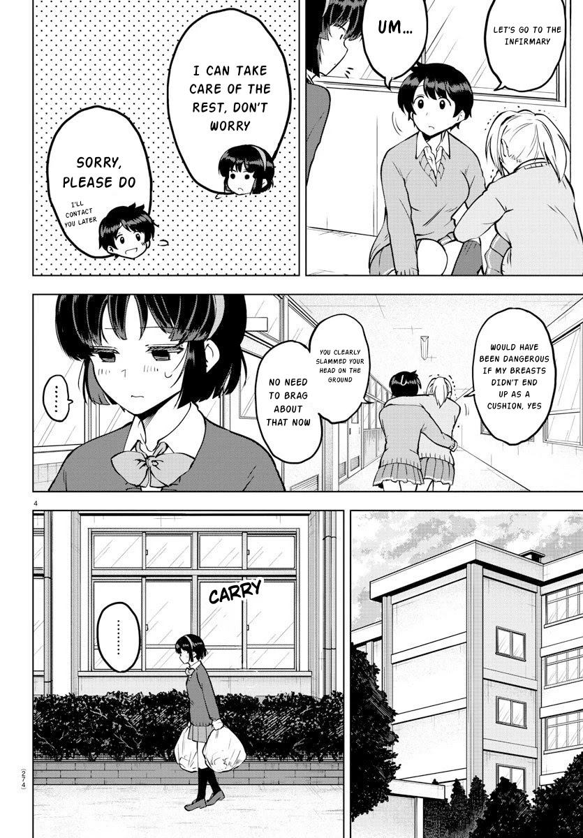 Meika-san Can't Conceal Her Emotions Chapter 27 page 4 - Chapter 27: Meika Picks up the Trash