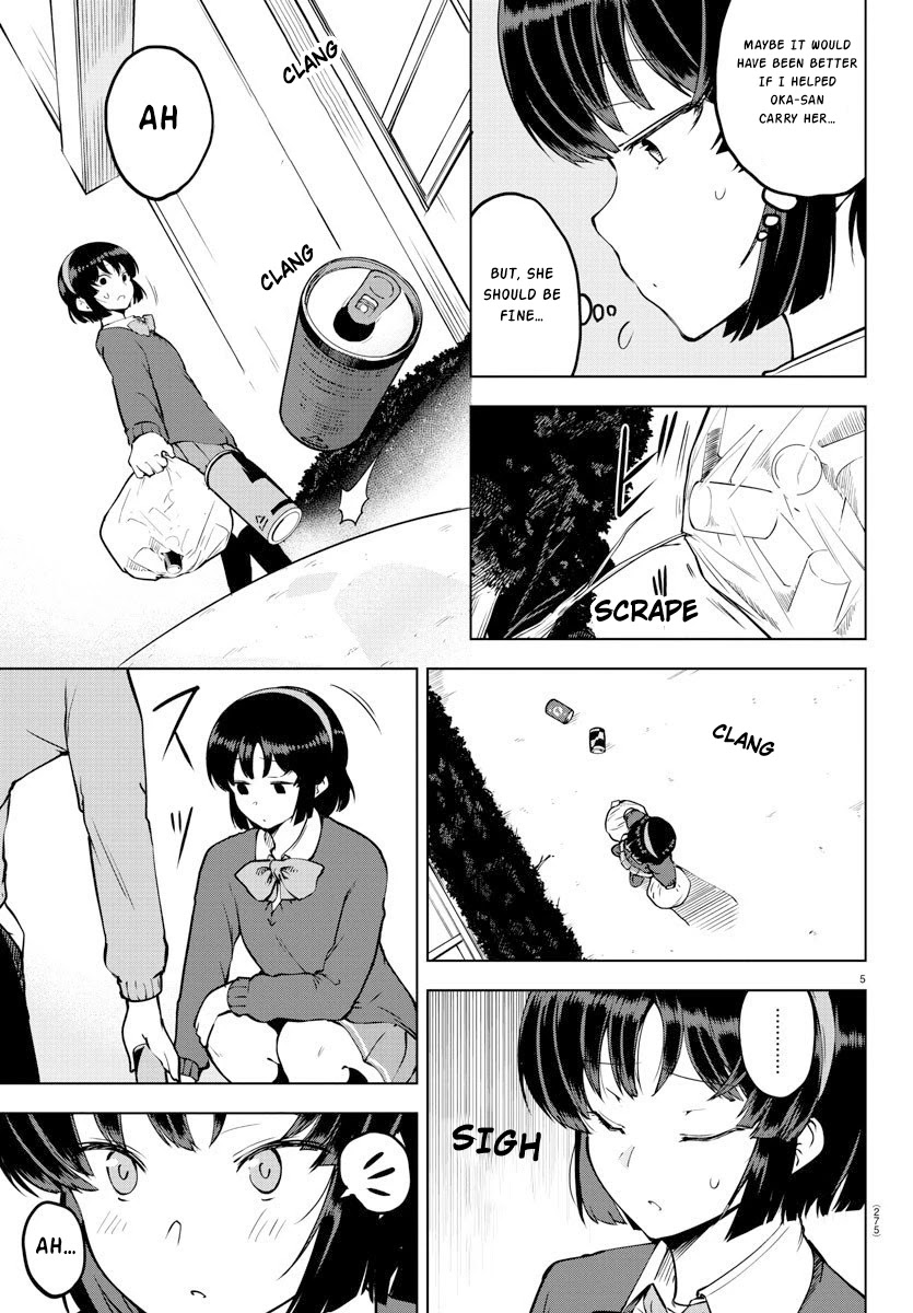 Meika-san Can't Conceal Her Emotions Chapter 27 page 5 - Chapter 27: Meika Picks up the Trash