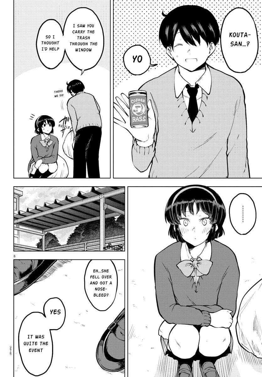 Meika-san Can't Conceal Her Emotions Chapter 27 page 6 - Chapter 27: Meika Picks up the Trash