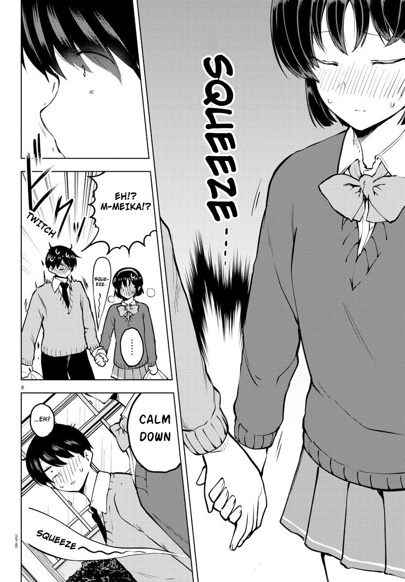 Meika-san Can't Conceal Her Emotions Chapter 27 page 8 - Chapter 27: Meika Picks up the Trash