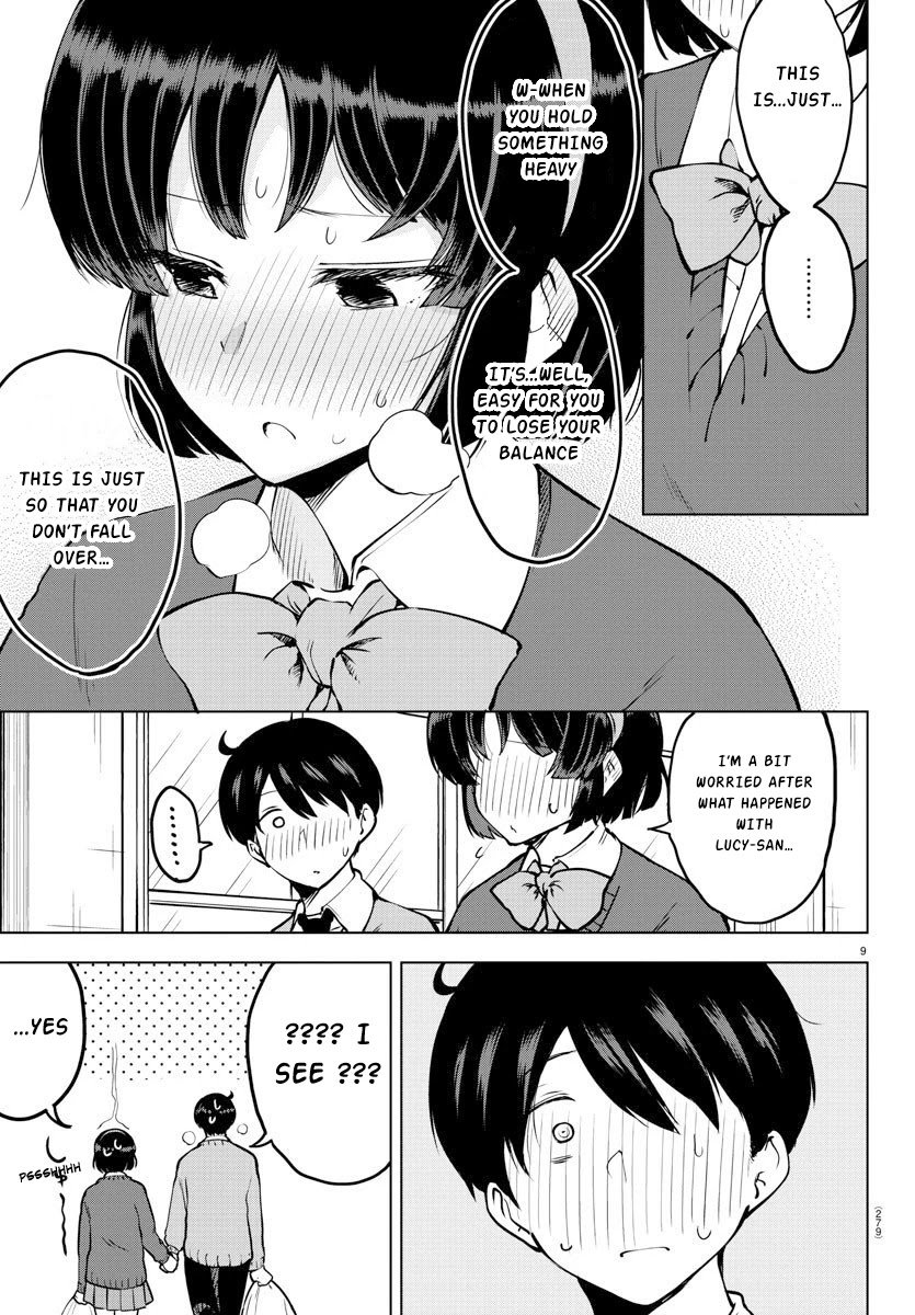Meika-san Can't Conceal Her Emotions Chapter 27 page 9 - Chapter 27: Meika Picks up the Trash