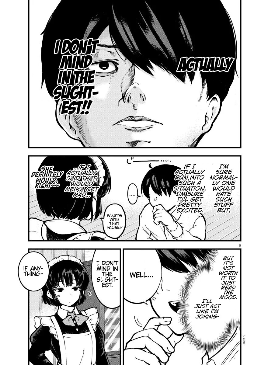 Meika-san Can't Conceal Her Emotions Chapter 3 page 6 - Chapter 3: Meika-san and Socks