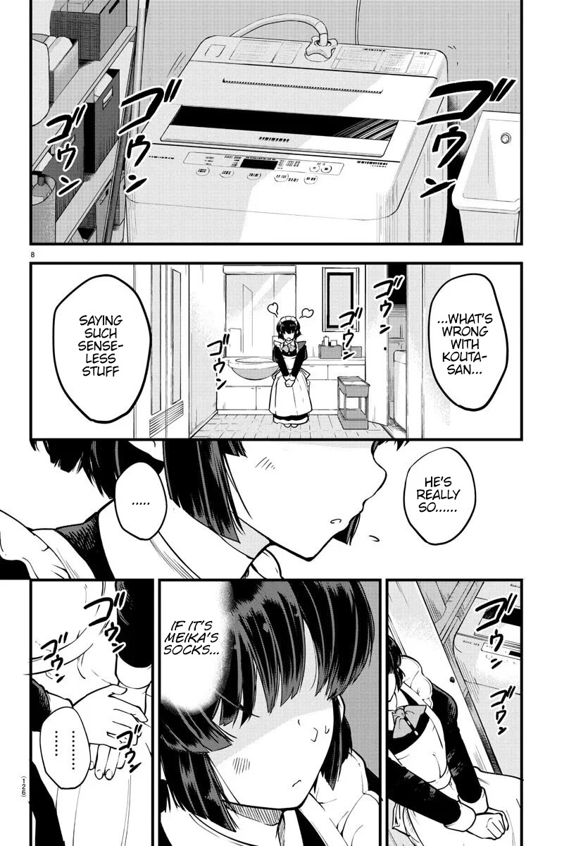 Meika-san Can't Conceal Her Emotions Chapter 3 page 9 - Chapter 3: Meika-san and Socks