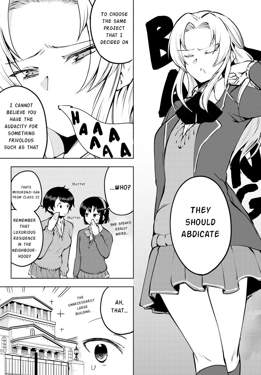 Meika-san Can't Conceal Her Emotions Chapter 31 page 7 - Chapter 31: Meika-san and Myourenji=san