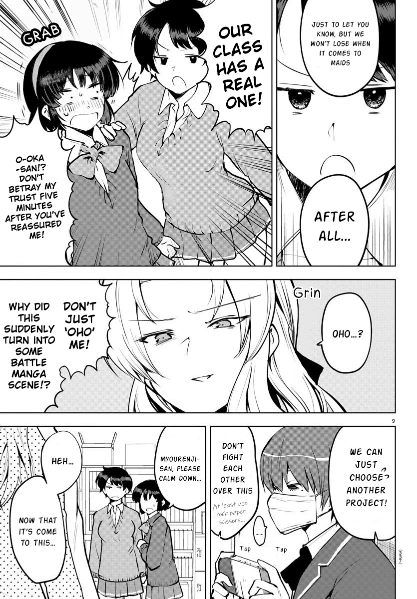 Meika-san Can't Conceal Her Emotions Chapter 31 page 9 - Chapter 31: Meika-san and Myourenji=san