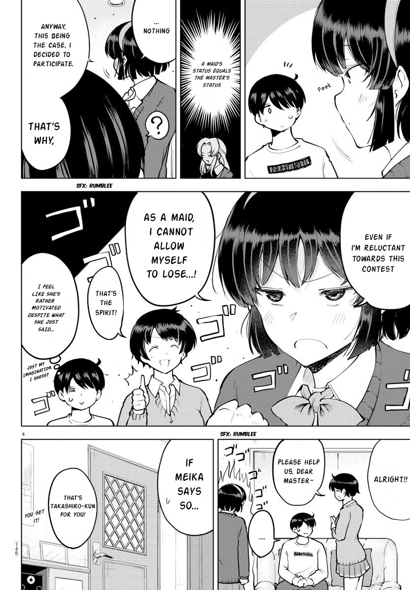 Meika-san Can't Conceal Her Emotions Chapter 32 page 4 - Chapter 32: Meika-san and Maid Contest