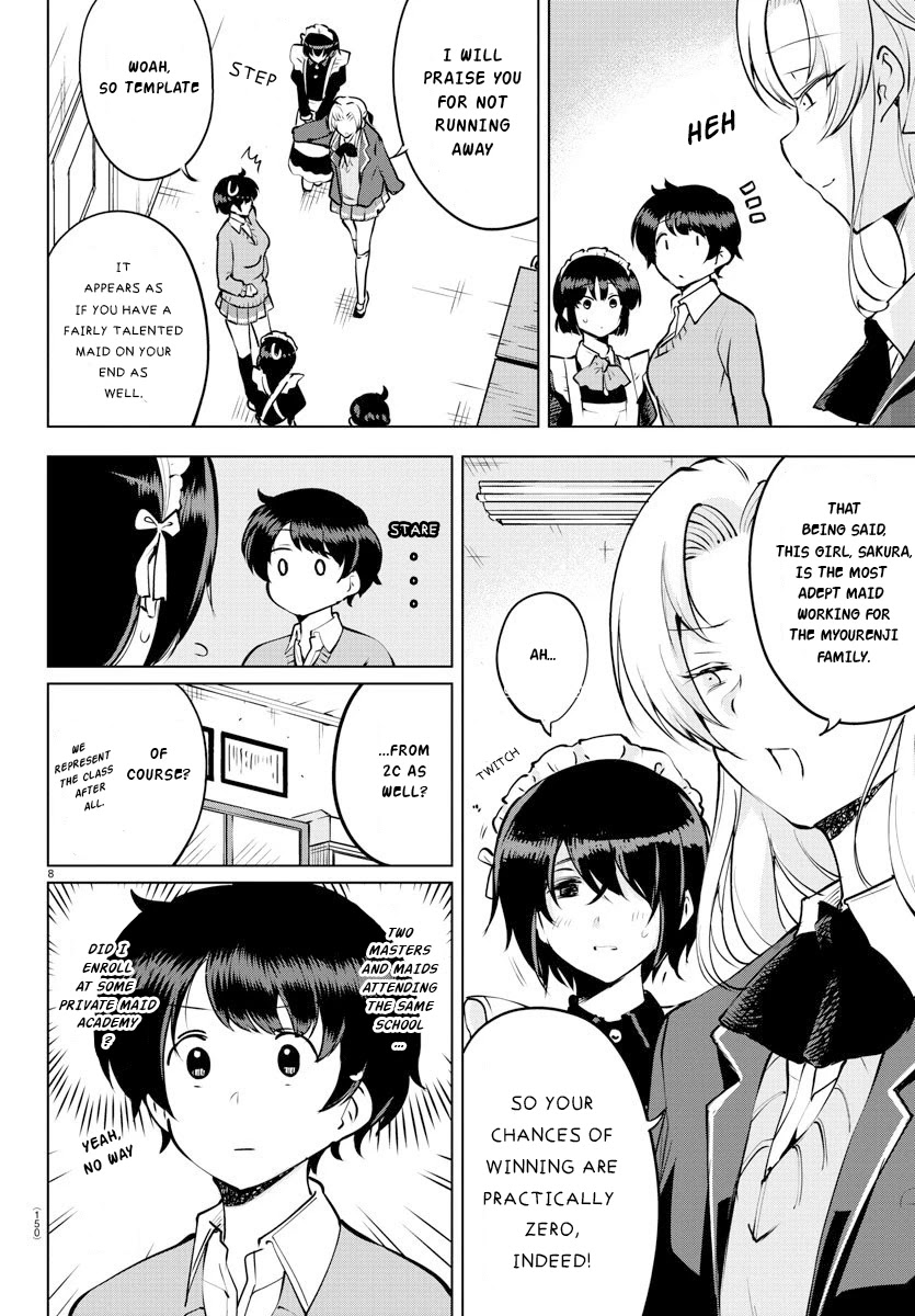 Meika-san Can't Conceal Her Emotions Chapter 32 page 8 - Chapter 32: Meika-san and Maid Contest