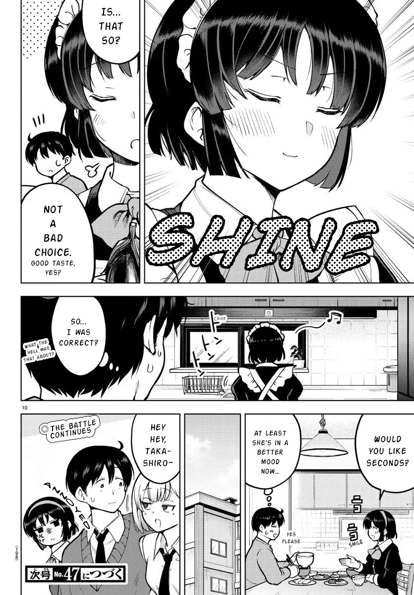 Meika-san Can't Conceal Her Emotions Chapter 38 page 10 - Chapter 38: Meika-san and Two Choices