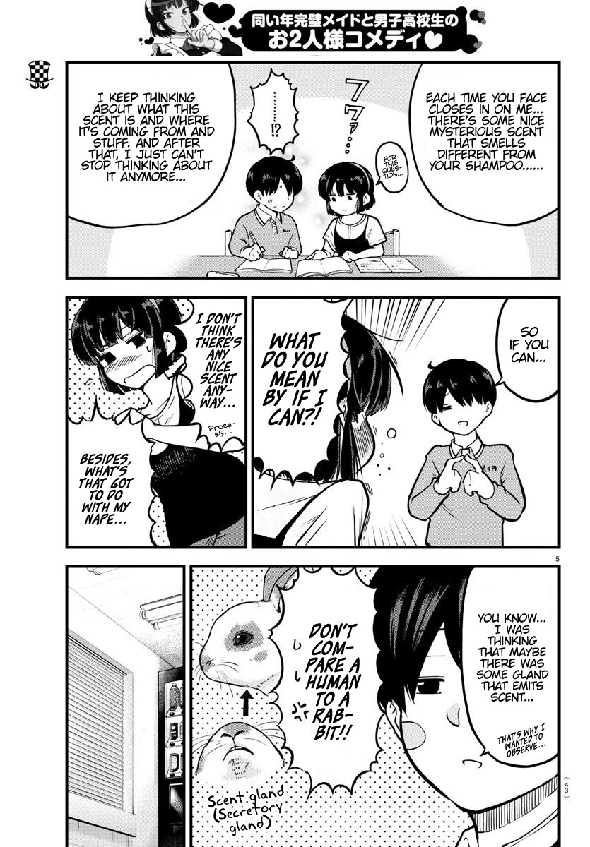 Meika-san Can't Conceal Her Emotions Chapter 4 page 5 - Chapter 4: Meika-san and studying